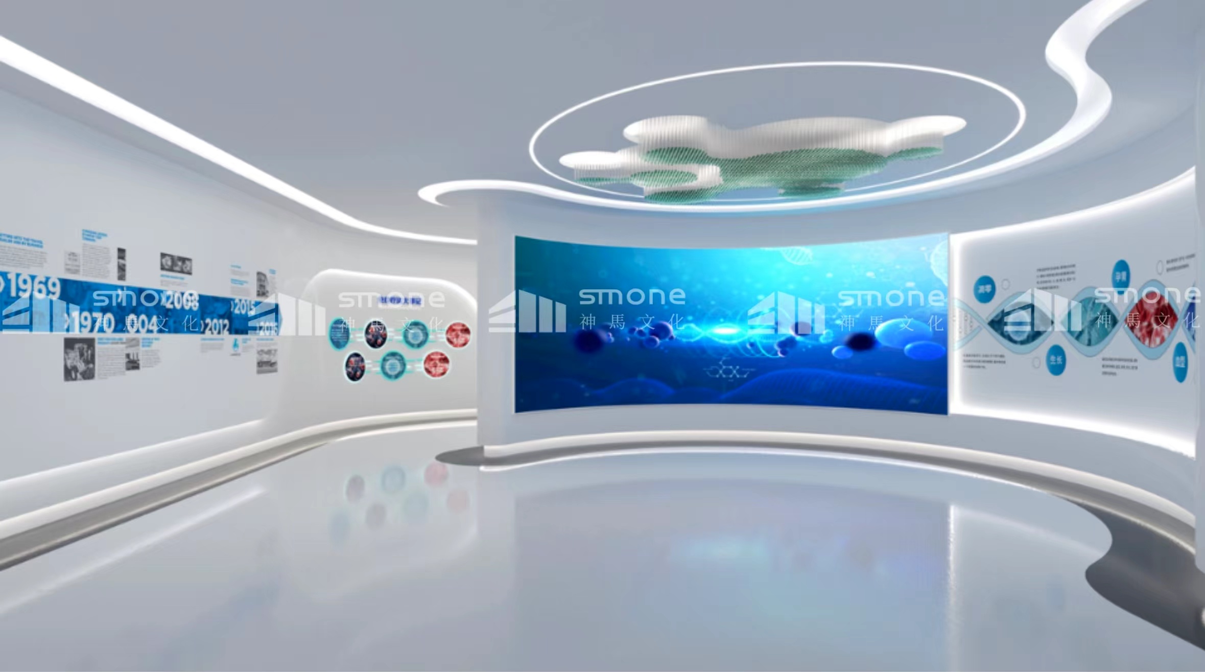 創(chuàng)景文化生物醫(yī)藥展廳設(shè)計(jì)：以情感共鳴激活品牌價(jià)值
