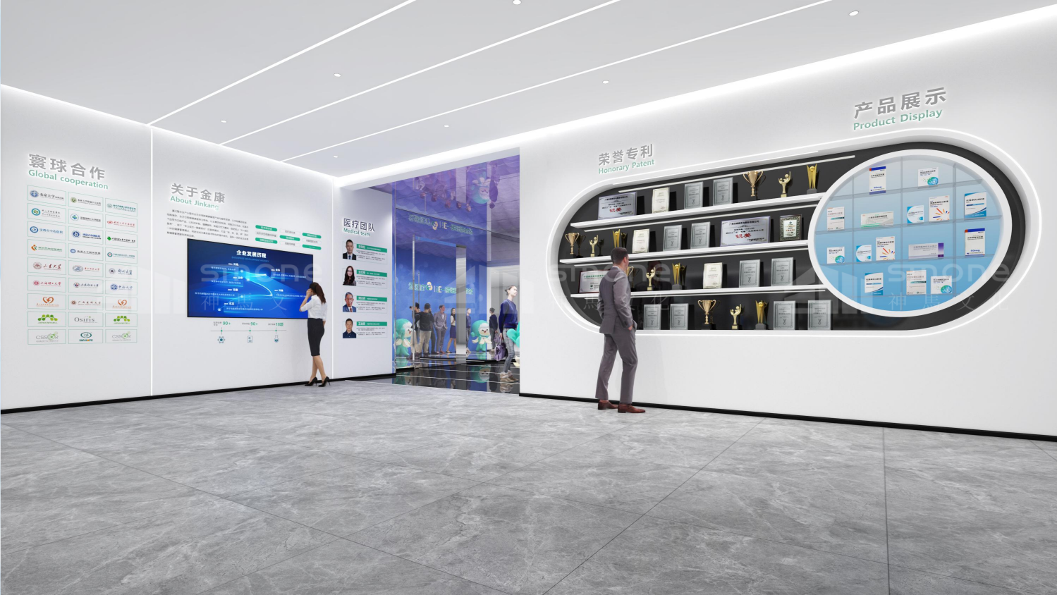 生物肽企業(yè)老板必看：展廳能幫你 “打通 B 端 + C 端” 雙市場(chǎng)｜生物醫(yī)藥展廳設(shè)計(jì)｜生物醫(yī)療展廳設(shè)計(jì)｜干細(xì)胞展廳設(shè)計(jì)｜生物肽展廳設(shè)計(jì)