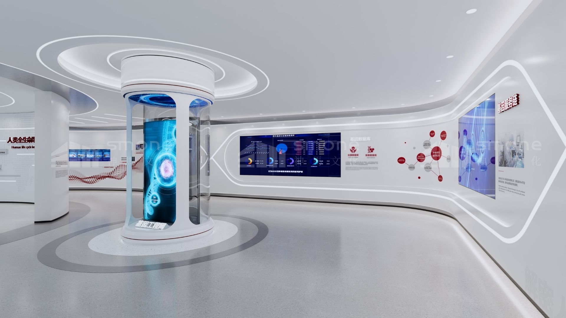 生物醫療企業老板注意：做好展廳，等于抓住 3 大核心增長機遇｜生物醫藥展廳設計｜生物肽展廳設計｜干細胞展廳設計｜神馬文化展廳設計公司