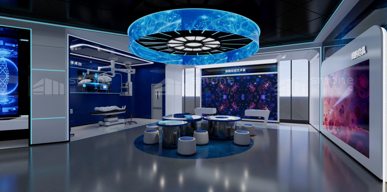 干細胞科普館，如何讓 “科學探索” 既專業(yè)又有趣？|干細胞展廳設計|干細胞科普館設計|生物肽展廳|生物醫(yī)藥展廳|神馬文化展廳設計公司